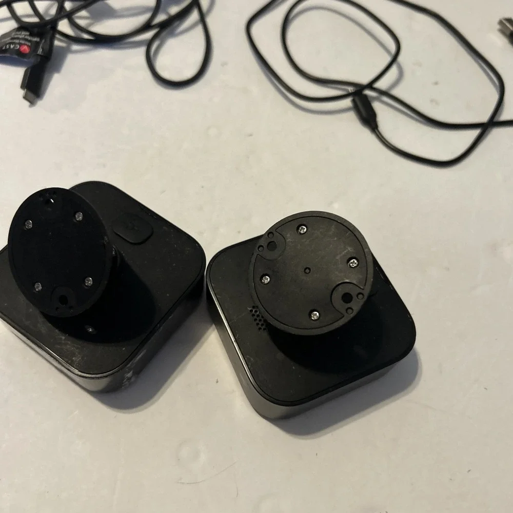 2 Pack Blink BCM00400U Black 3rd Gen Wireless Security Camera LOCKED UNTESTED